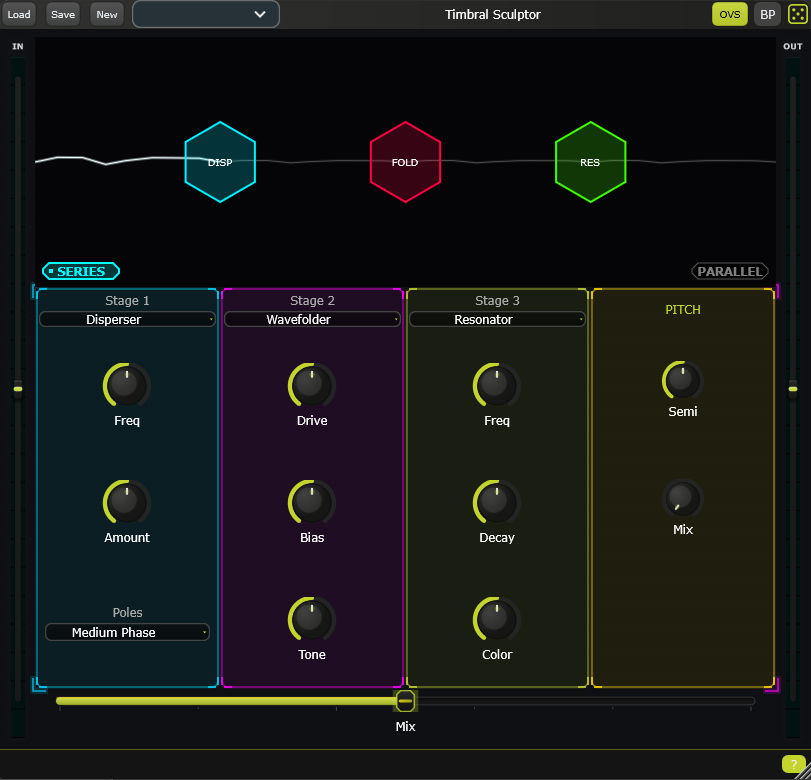 Timbral Sculptor Interface 1