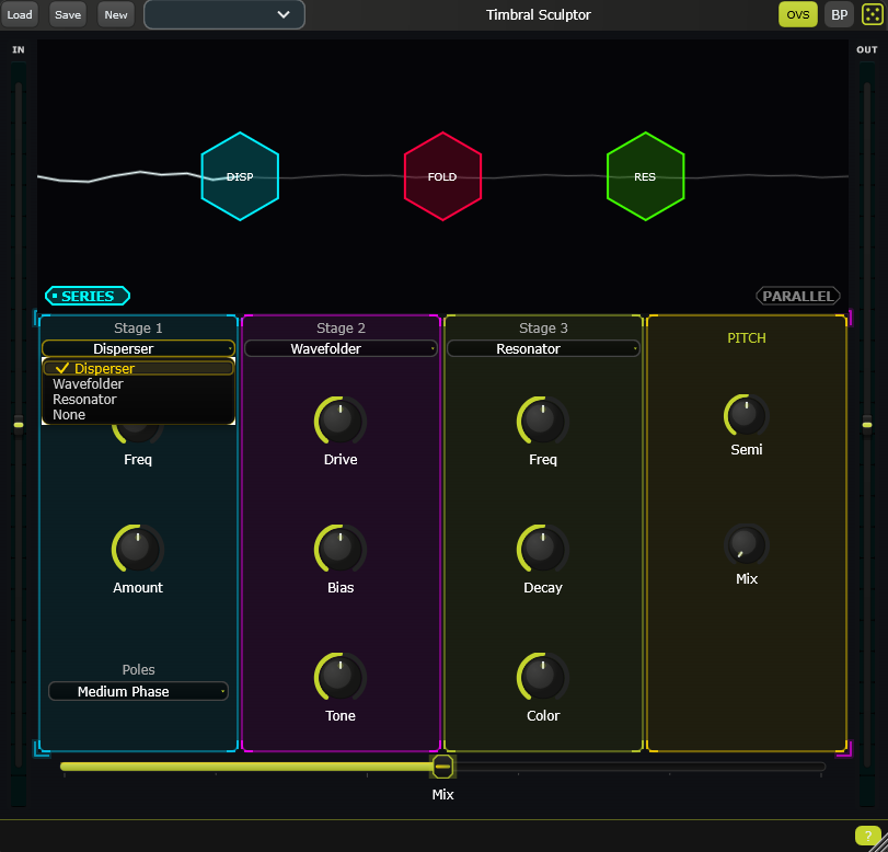 Timbral Sculptor Interface 2